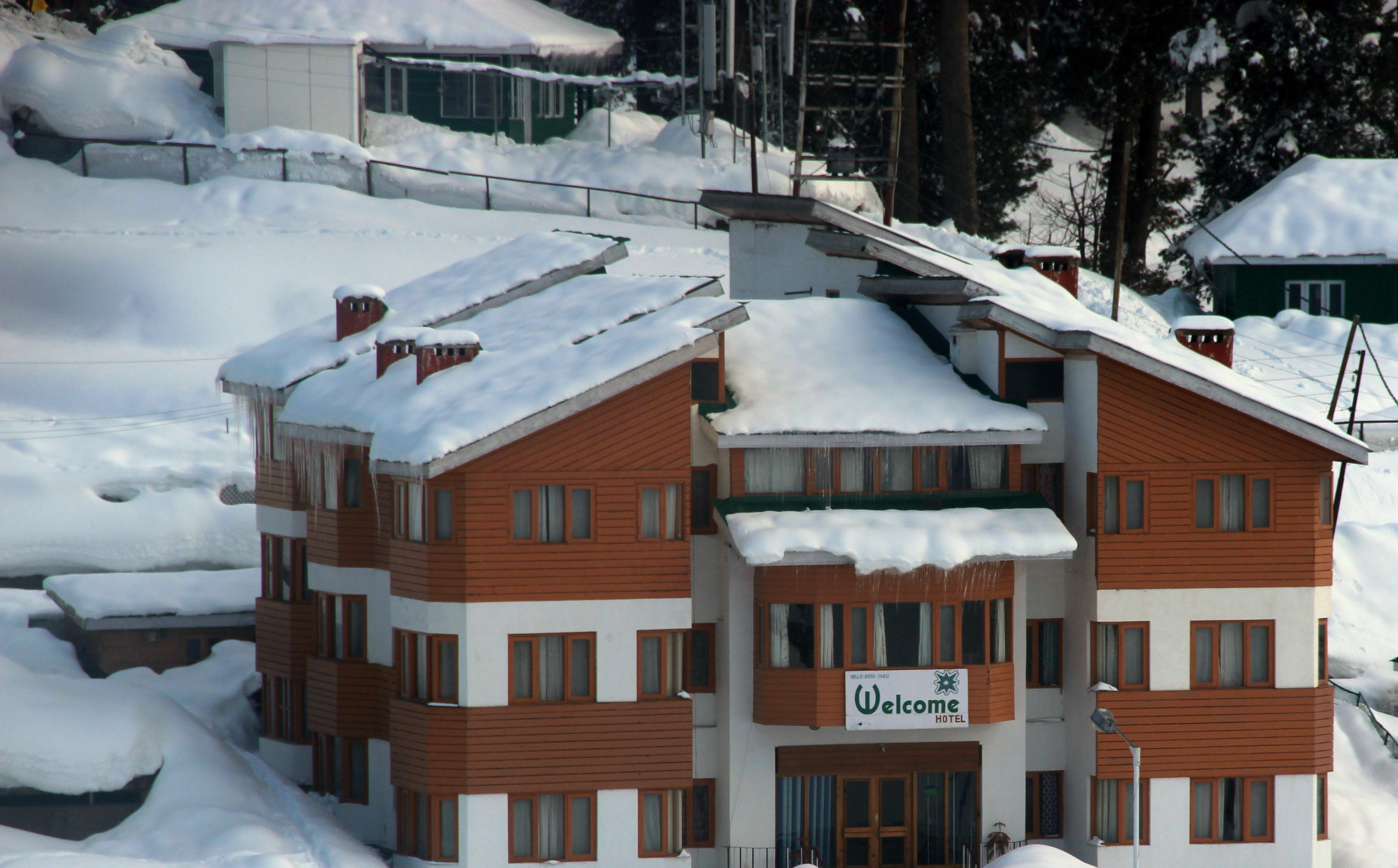 Welcome Hotel Gulmarg Kültér fotó